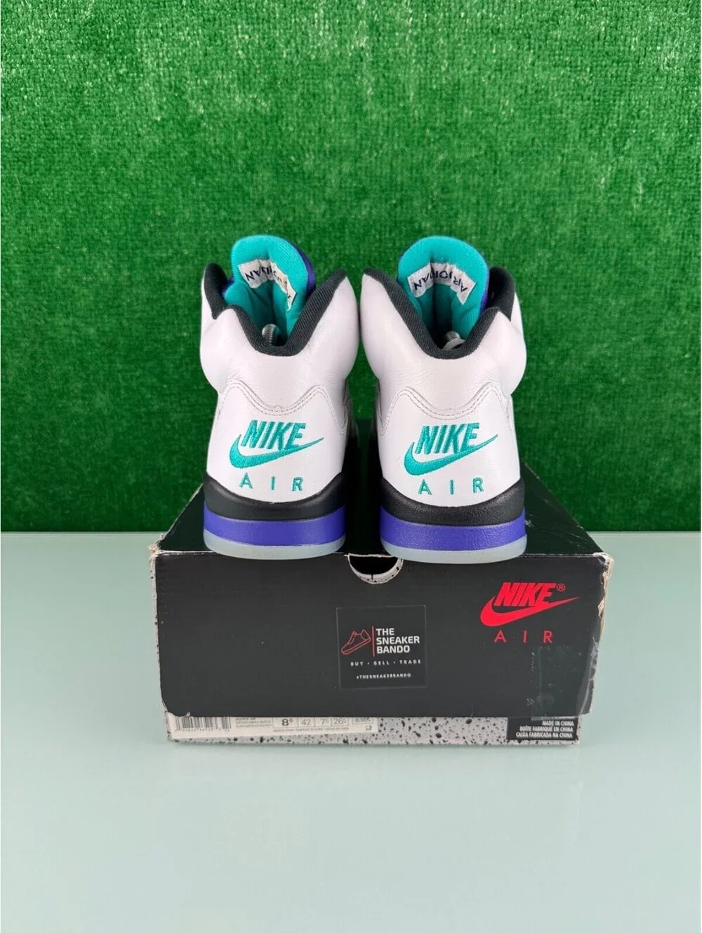 Size 8.5 - Air Jordan 5 Retro 2025 Grape